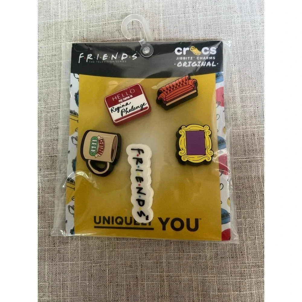 Crocs Jibbitz Charms Friends 5 Pack NEW